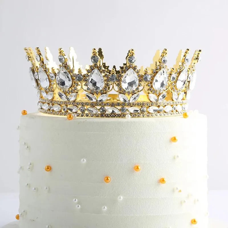 Premium Gold Metal Crown