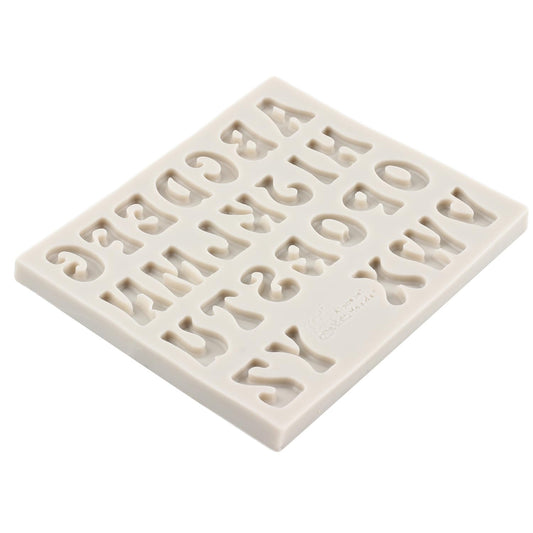 Uppercase Stylish Alphabet Silicone Fondant Mold