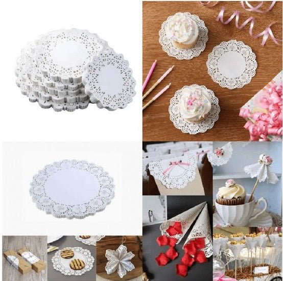 10 Inch Dollies Paper/Mat -Pack of 50 Pcs