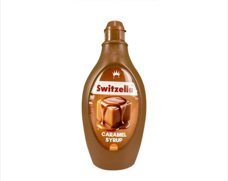 Switzella Caramel Syrup 650ml Bottle