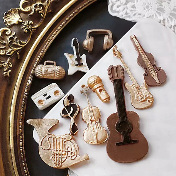 Musical Instruments Silicone Fondant Mold