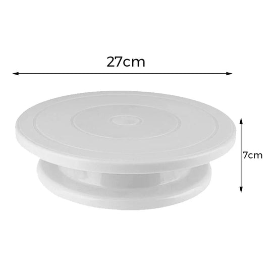 Plastic Cake Rotating Turntable