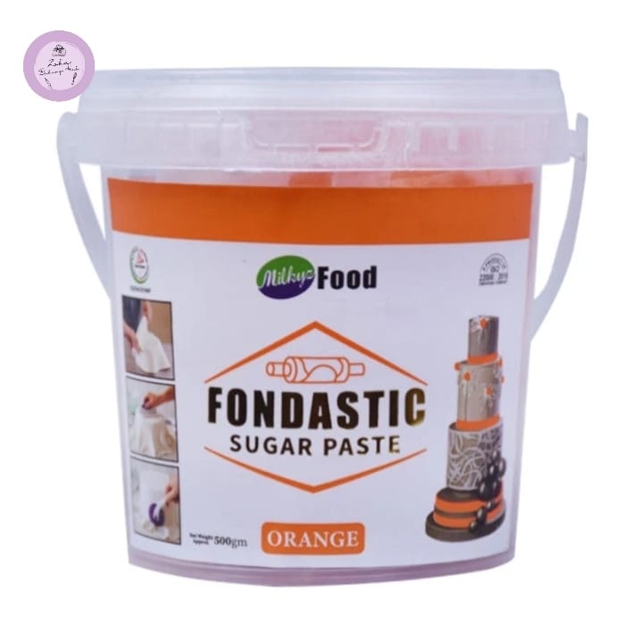 Milkyz Food Fondastic Orange Sugar Paste 1kg