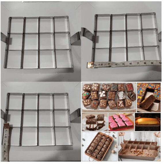 12pcs Brownie Cutter