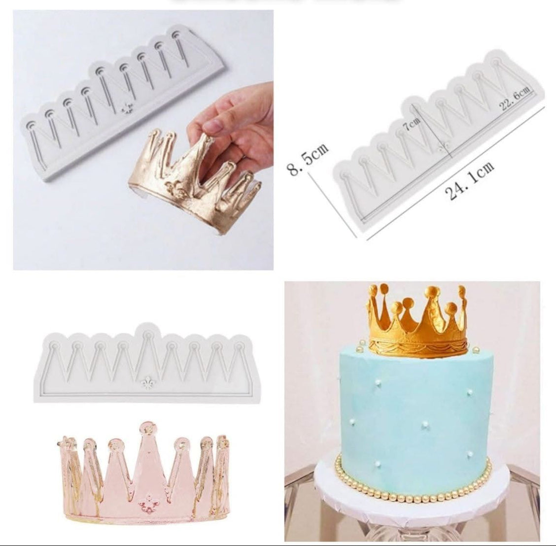 Princess Crown Silicone Mold