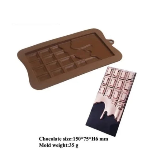 Dripping Design Chocolate Silicone Mold