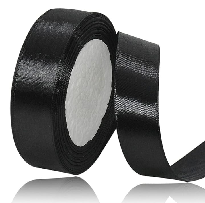 Black Ribbon 1 Inch