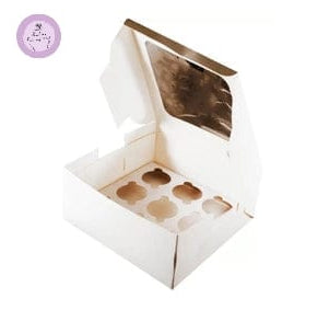 9 Cavity Window Box With Cupcake Holder