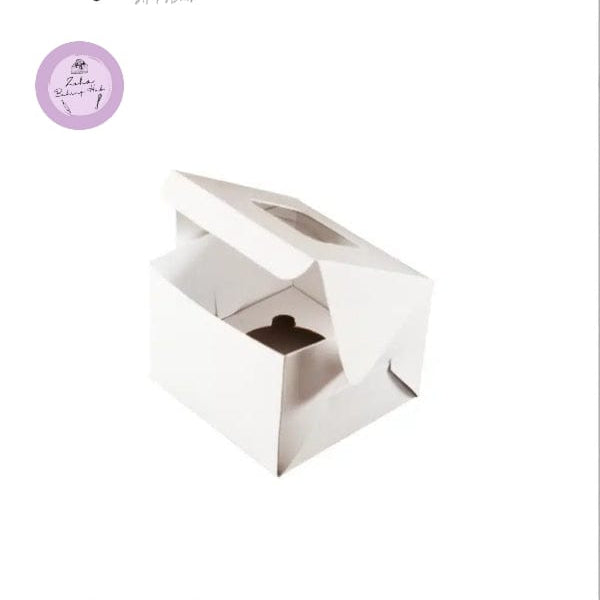 1 Cavity Window Box With Cupcake Holder