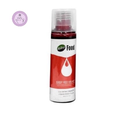 Milkyz Food Deep Red Velvet Liquid Food Color 120ml