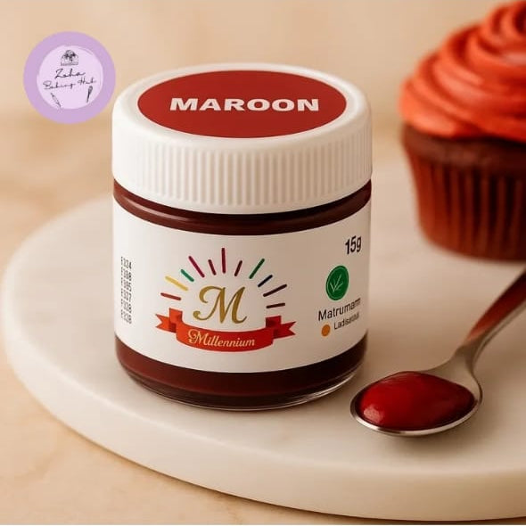 Millennium Maroon Powder Food Color