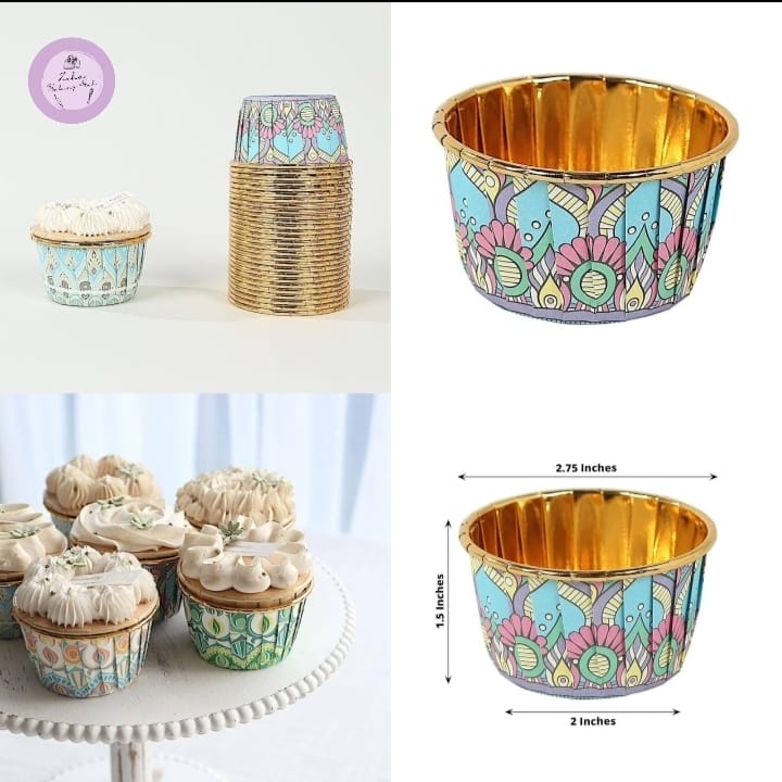 Foil Cupcake Liners (50pcs)