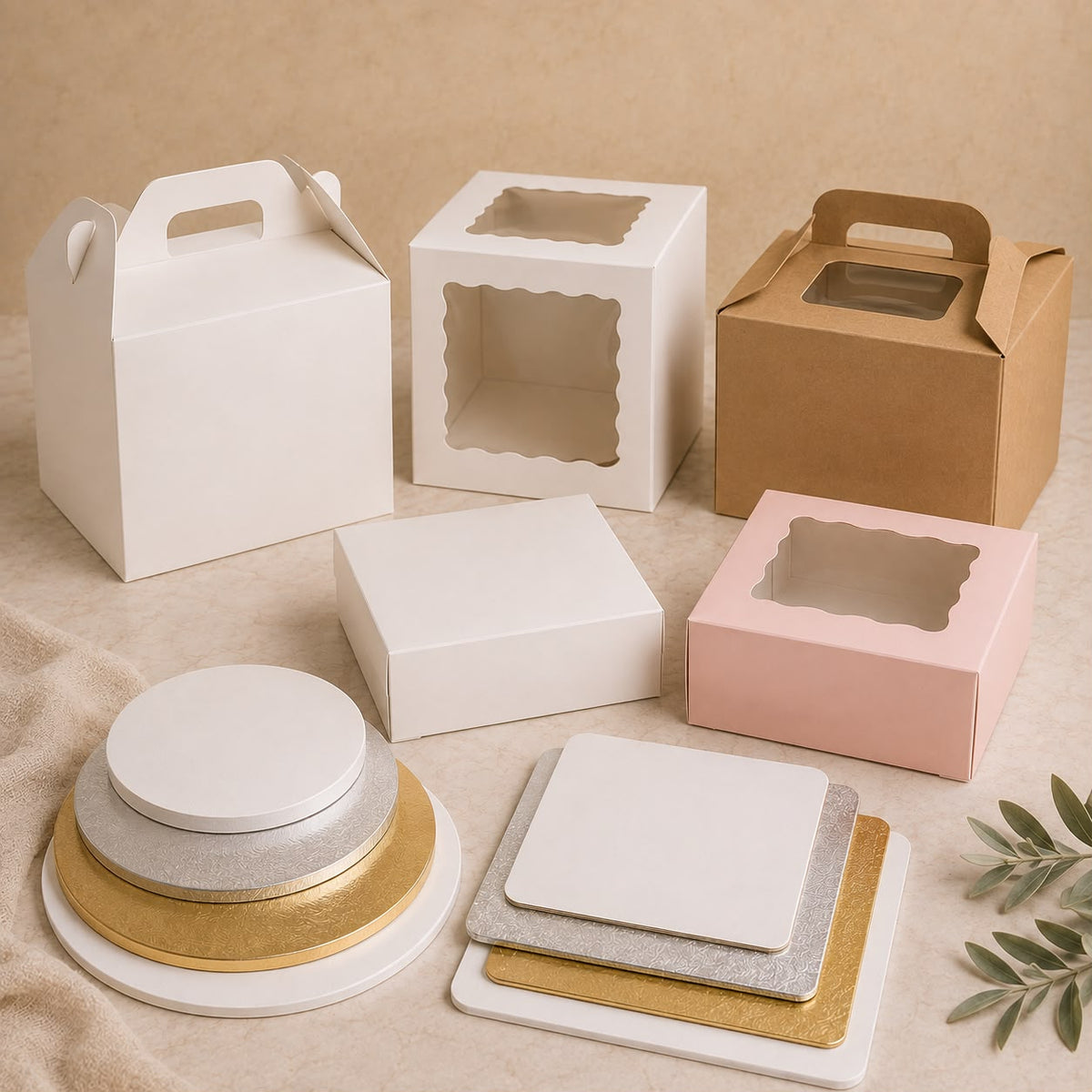 Packaging & Cake Base