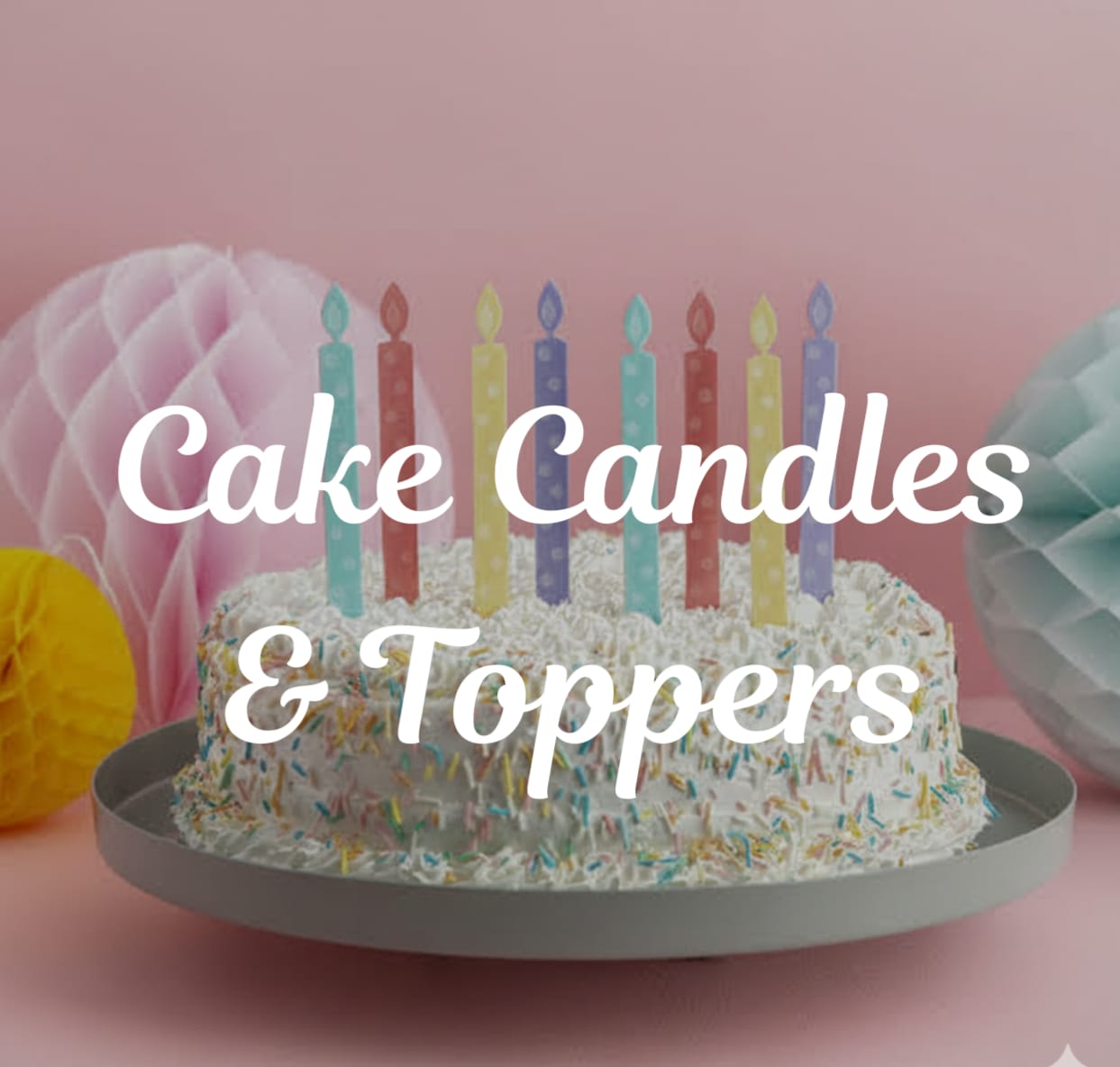 Cake Candles & Toppers
