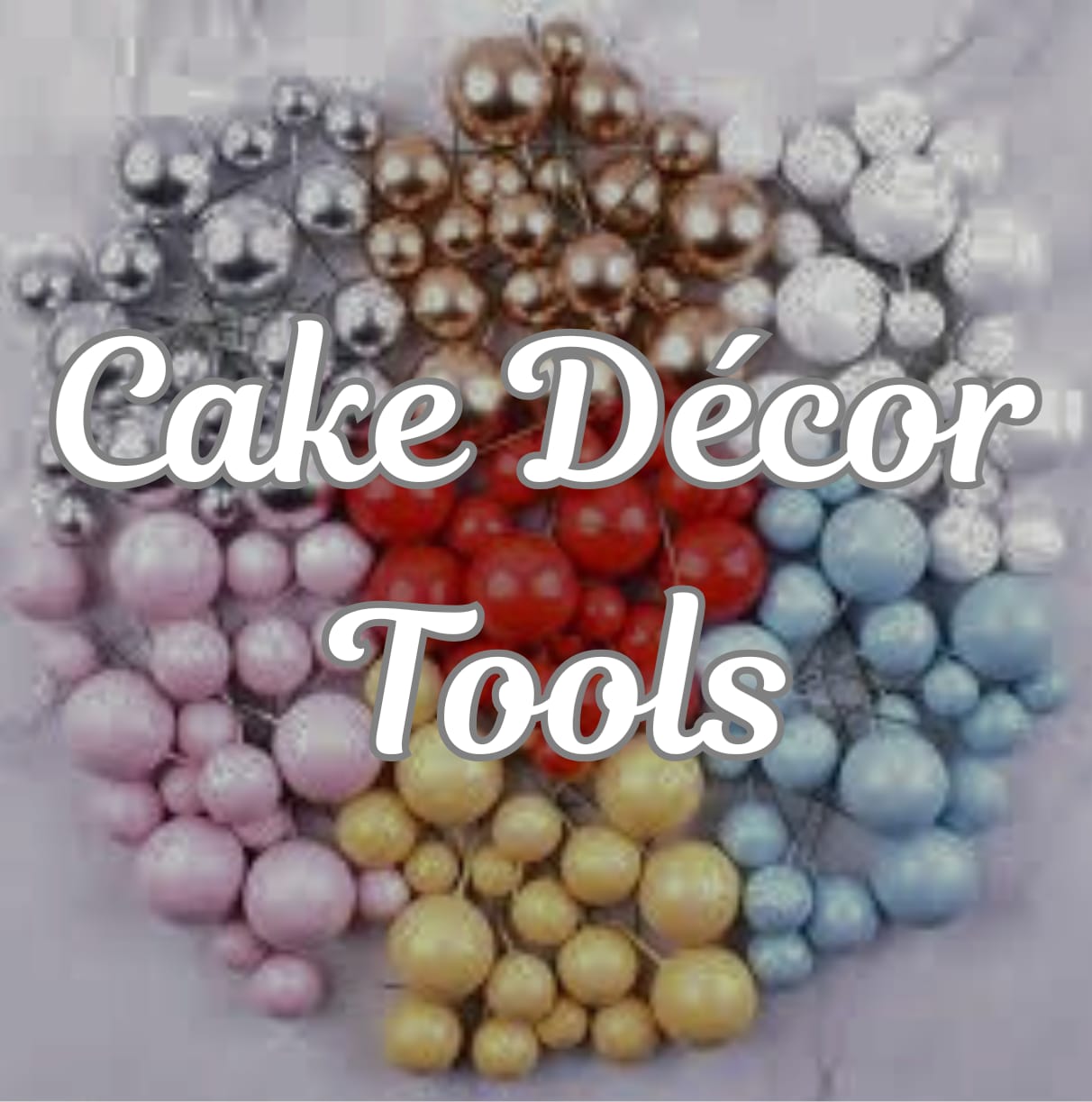 Cake Decor Tools