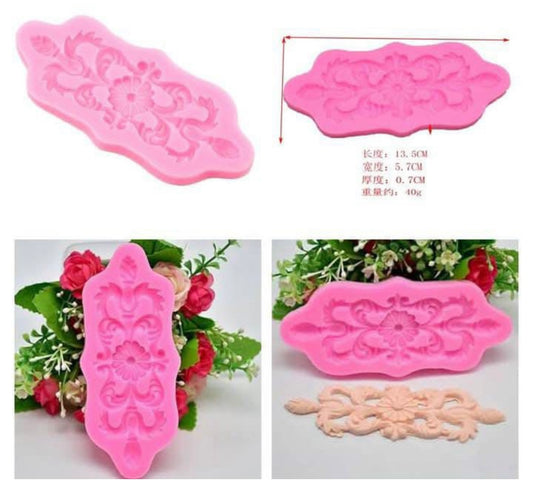 Dholki Theme Silicone Fondant Mold