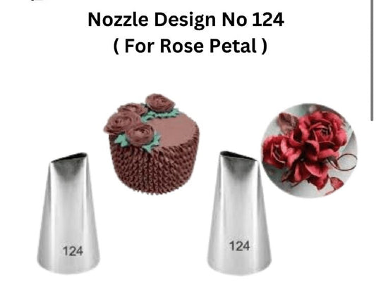 124 Nozzle ( For Rose Petal)