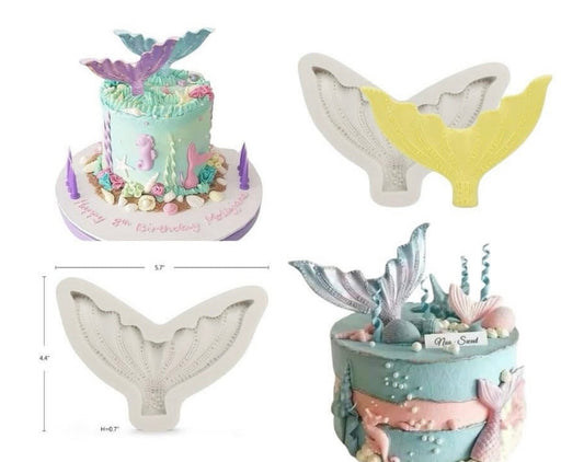 Mermaid Tale Silicone Fondant Mold