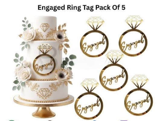 Engagement Ring Tag- Pack of 5