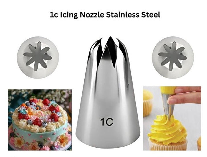 1C Icing Nozzle Stainless Steel