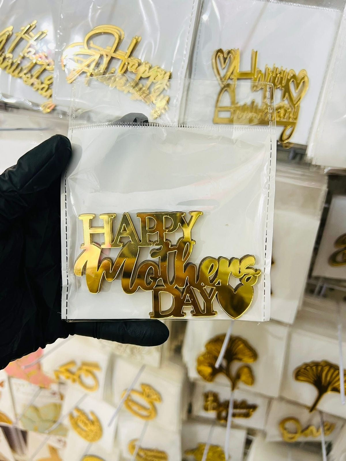 Happy Mothers Day Acrylic Tag Packet(5pcs)