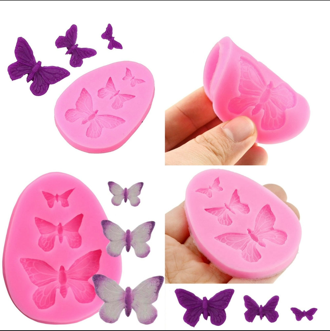 Butterfly Silicone Fondant Mold