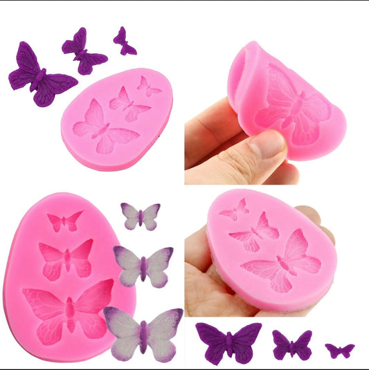 Butterfly Silicone Fondant Mold