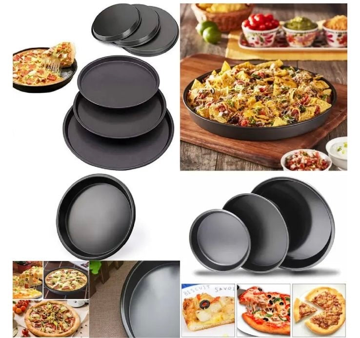 3Pcs Non-Stick Pizza Pans