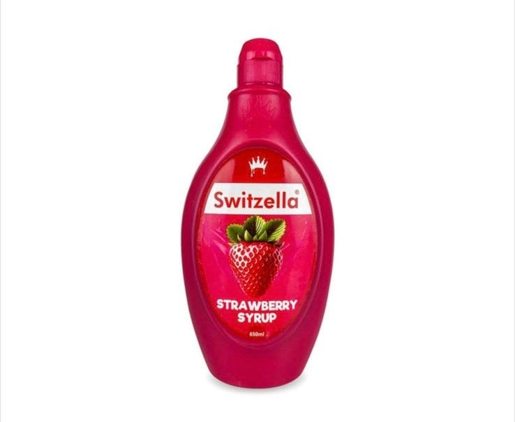 Switzella StrawBerry Syrup 650ml Bottle