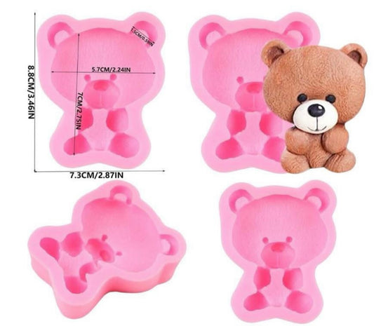 Teddy Bear Silicone Fondant Mold