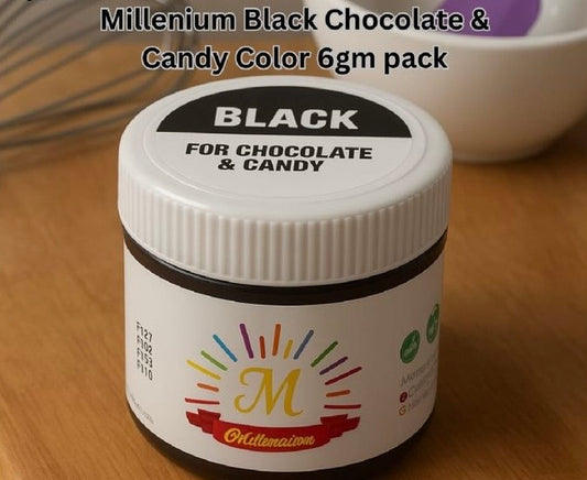 Millenium Black Chocolate & Candy Color 6gm Pack