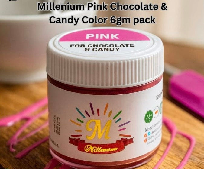 Millenium Pink Chocolate & Candy Color 6gm Pack