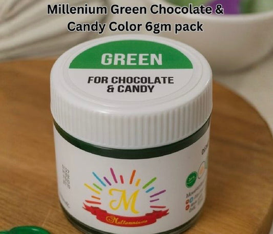 Millenium Green Chocolate & Candy Color 6gm Pack