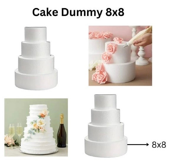 Cake Dummy 8x8