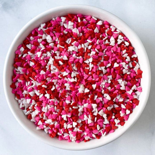 Red, Pink & White Mini Hearts ( valentine mix)