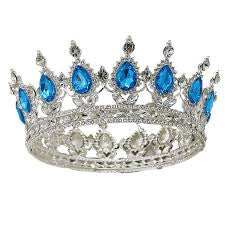 Premium Silver Metal Crown
