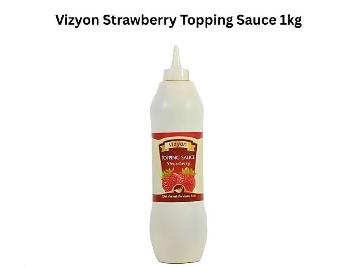 Vizyon Strawberry Topping Sauce 1Kg
