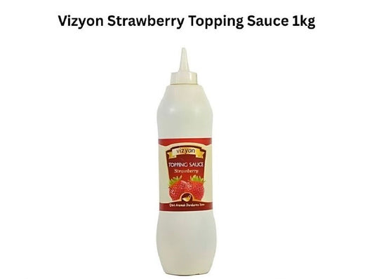 Vizyon Strawberry Topping Sauce 1Kg