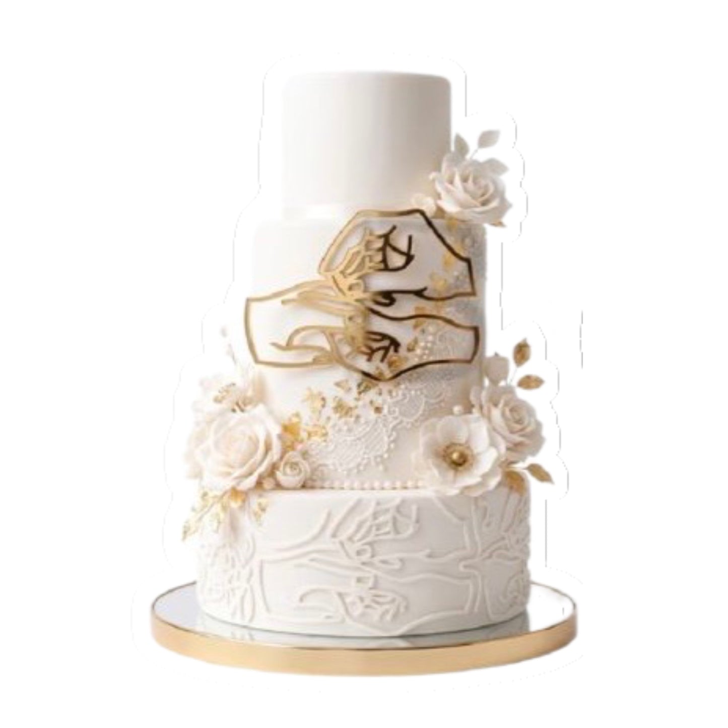 Engagement Ring Ceremony Cake Tag