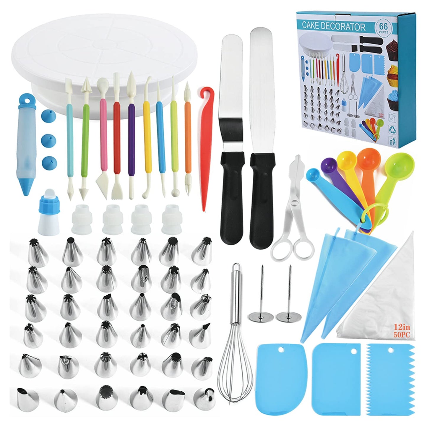 85 Pieces Baking Decorating Tool Kit