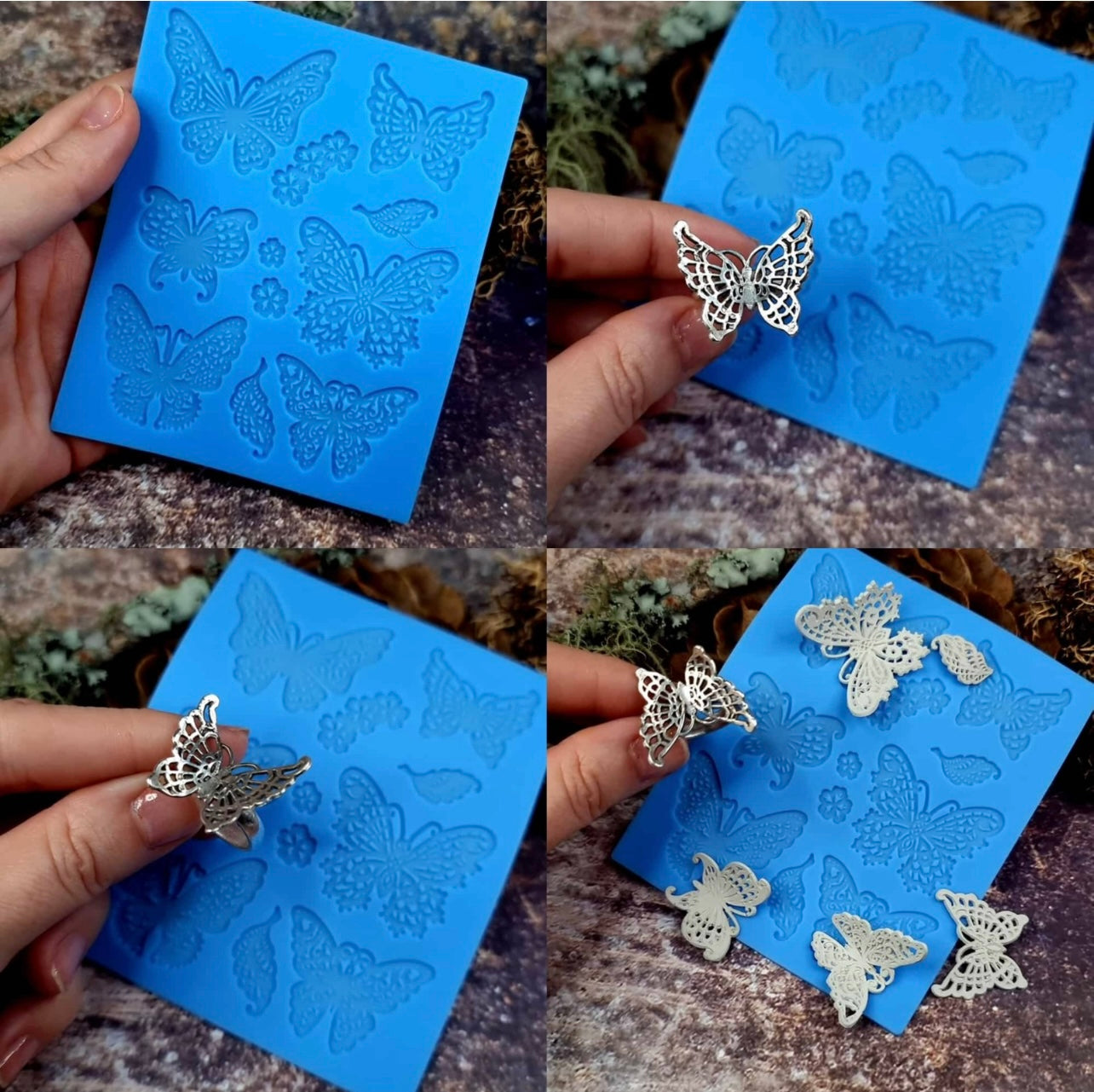 Butterfly Lace Silicone Fondant Mold