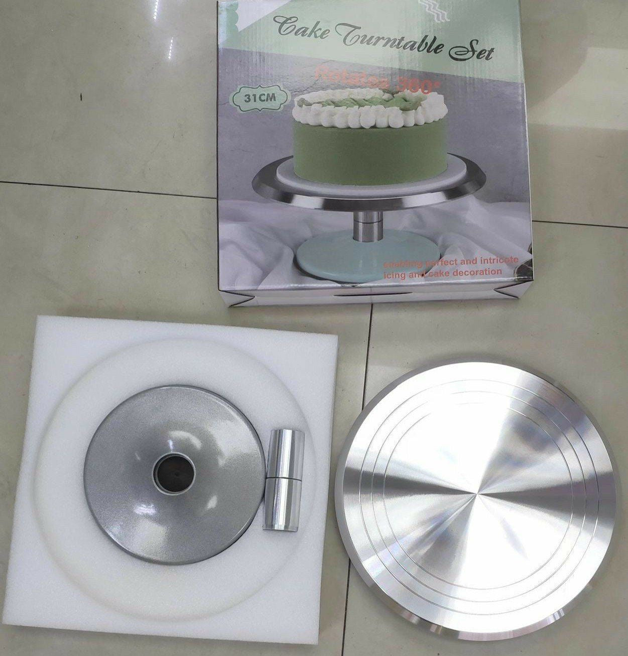 Heavy Duty Steel Cake Rotating Turntable