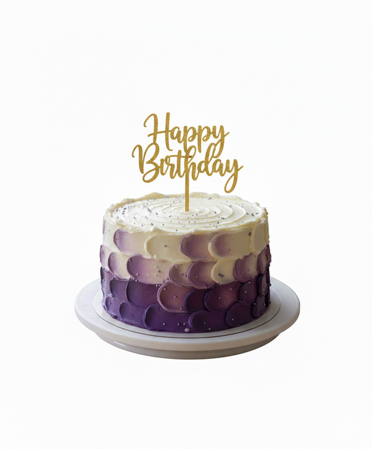 Happy Birthday Cake Topper
