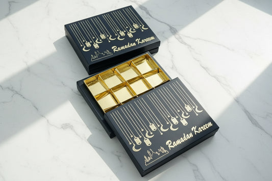 12 Cavity Ramadan Kareem Dates Box