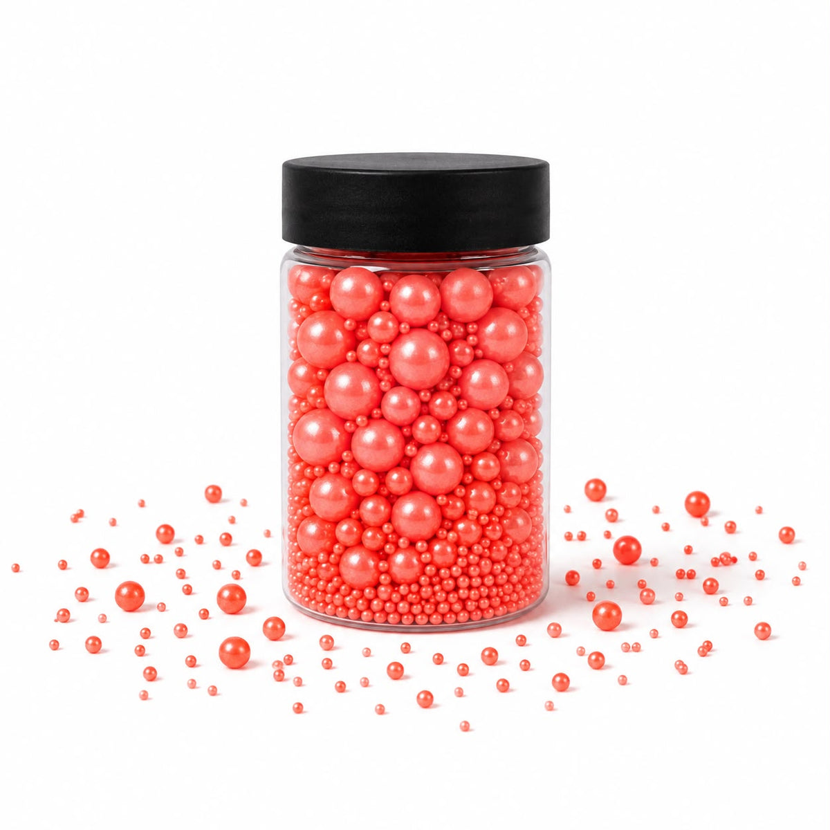Imported Edible Red Mix Sprinkles For Cake Decoration (100g)