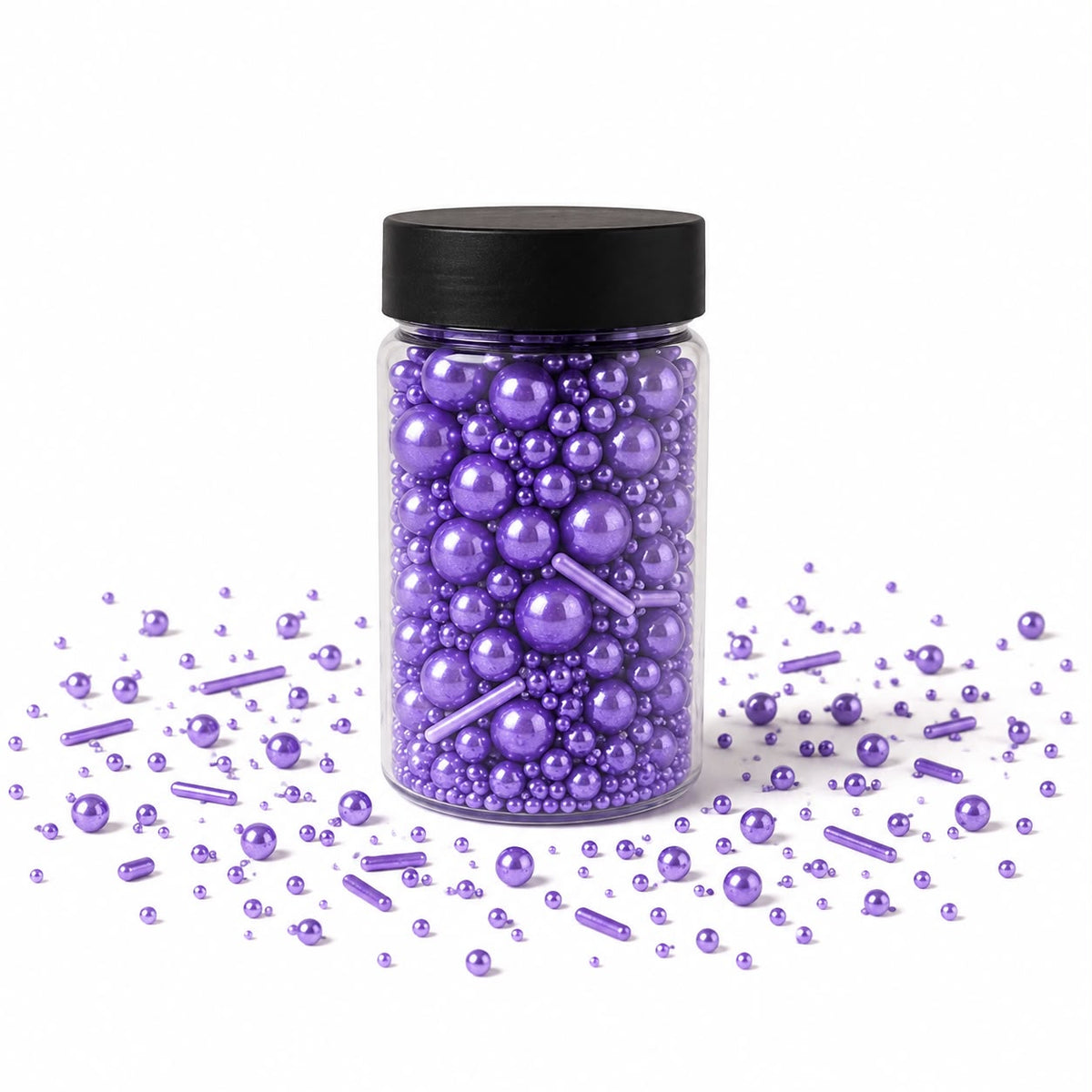 Imported Edible Purple Mix Sprinkles  For Cake Decoration (100g)