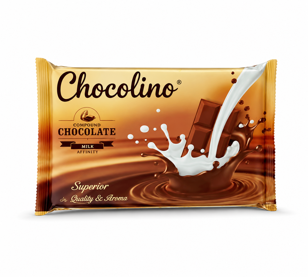 Chocolino Premium Milk Chocolate Compound 2Kg | Baking Chocolate
