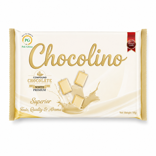 Chocolino Premium White Chocolate Compound 2Kg | Baking Chocolate