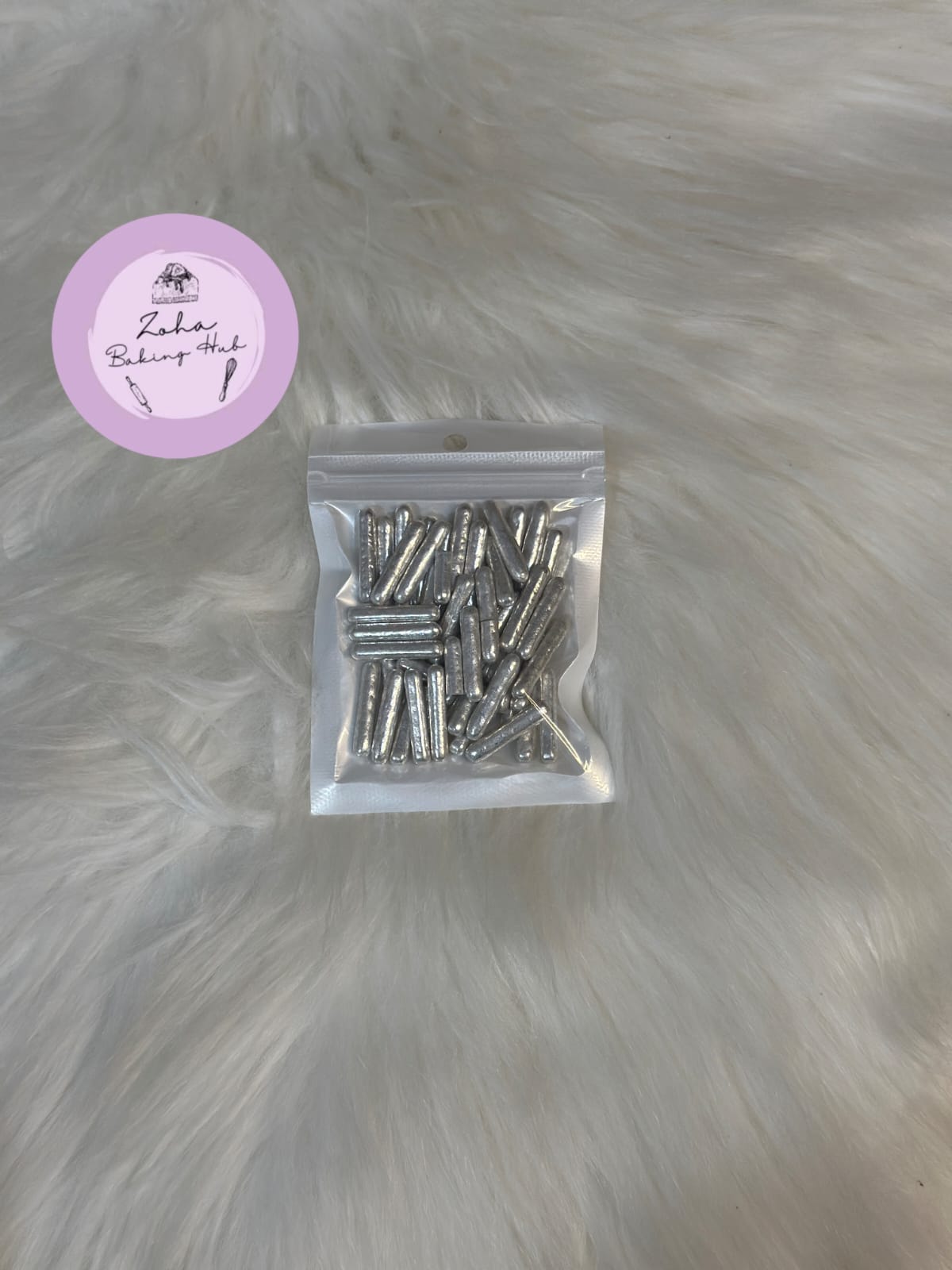 Silver Rod Sprinkles