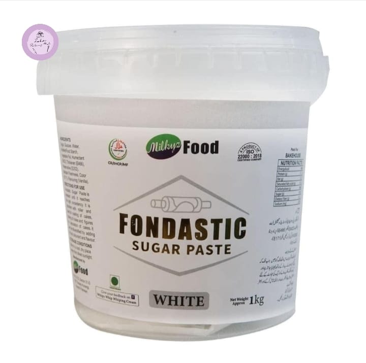Milkyz Food Fondastic White Sugar Paste 1kg